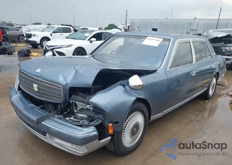 1997 Toyota Century z USA, uszkodzony, nr VIN GZG500001200